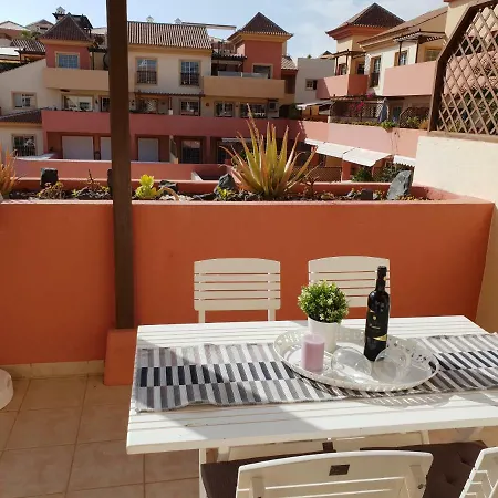 Terrazas Del Duque 2, Terrace, Sea View, Only 300 M To Beach, Heated Pool, Wifi Internet, Dishwasher, Washing Machine * アデヘ