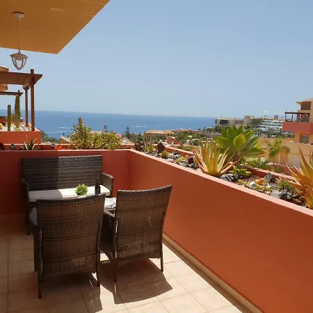 Terrazas Del Duque 2, Terrace, Sea View, Only 300 M To Beach, Heated Pool, Wifi Internet, Dishwasher, Washing Machine 아파트 아데제