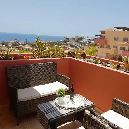 아파트 Terrazas Del Duque 2, Terrace, Sea View, Only 300 M To Beach, Heated Pool, Wifi Internet, Dishwasher, Washing Machine 아데제