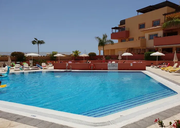 Appartement Terrazas Del Duque 2, Terrace, Sea View, Only 300 M To Beach, Heated Pool, Wifi Internet, Dishwasher, Washing Machine Costa Adeje (Tenerife)