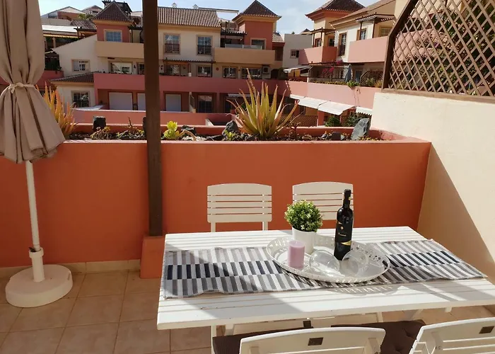 Terrazas Del Duque 2, Terrace, Sea View, Only 300 M To Beach, Heated Pool, Wifi Internet, Dishwasher, Washing Machine * Costa Adeje (Tenerife)